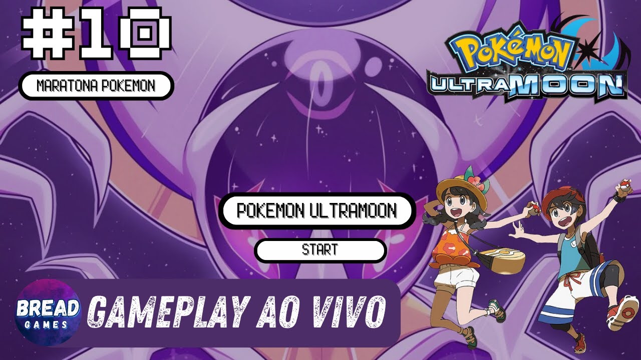 [HORIZONTAL] ZERANDO TODOS OS POKEMONS: POKEMON ULTRAMOON (3DS) #10 | MARATONA POKEMON #live