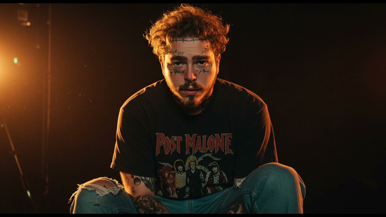 Post Malone&rsquo;&rsquo;Silent Collapse 🌑 (Official Lyric Video)