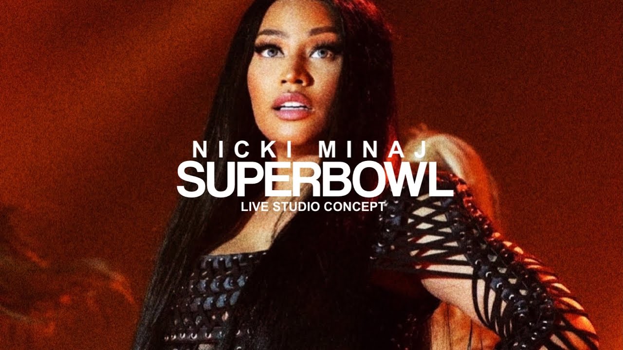 Nicki Minaj - Superbowl 2024 halftime show concept (LIVE STUDIO VERSION) [EPILEPSY WARNING]