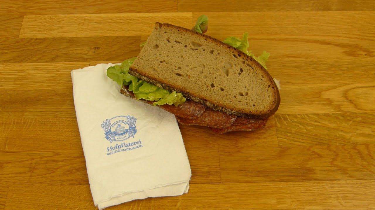 Hofpfisterei - Salami Sandwich / &Ouml;ko Salamibrot