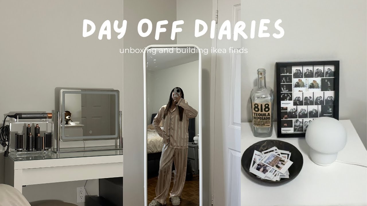 Life in Canada | assembling my ikea haul, room reset, & amazon finds