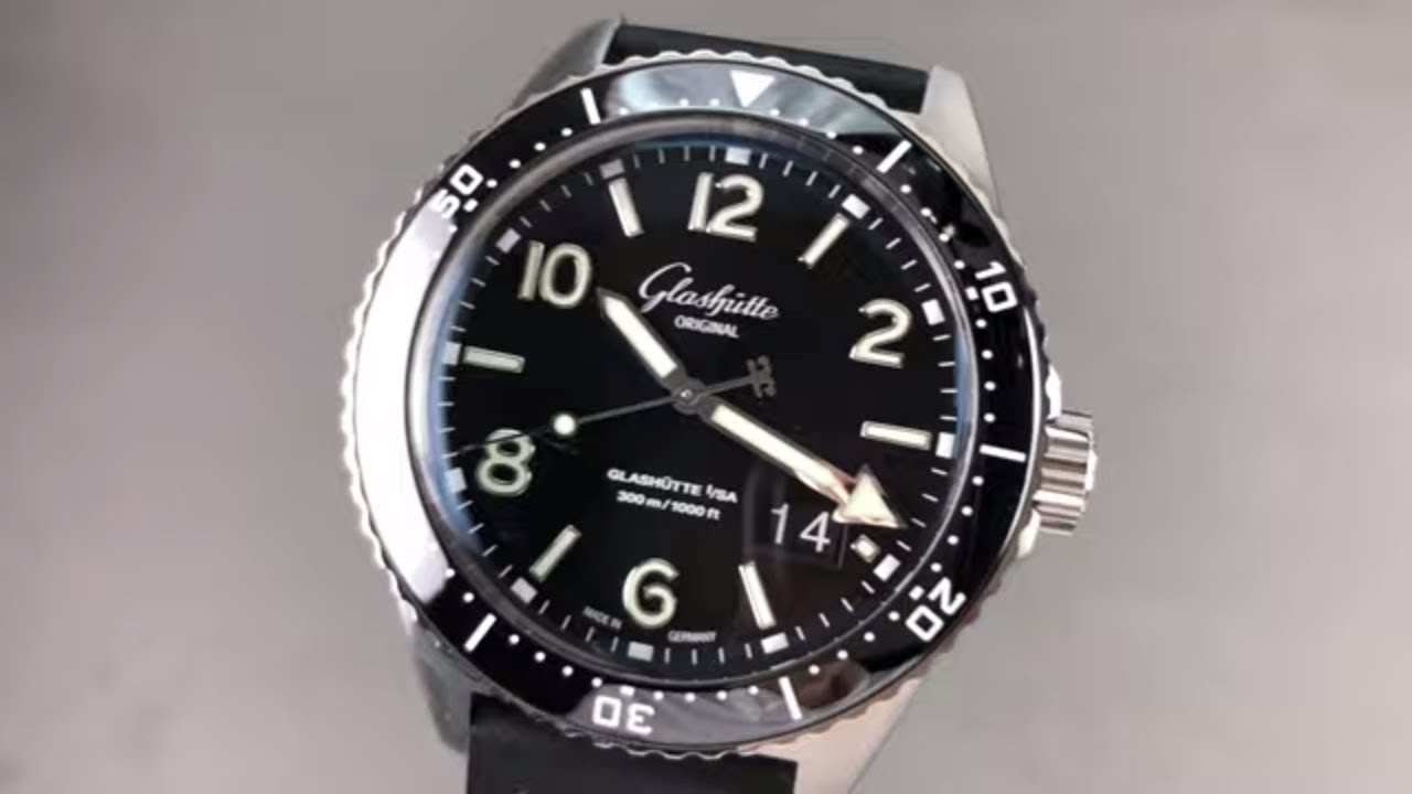 Glashutte Original SeaQ Panorama Date Dive Watch 1-36-13-01-80-06 Glashutte Original Watch Review