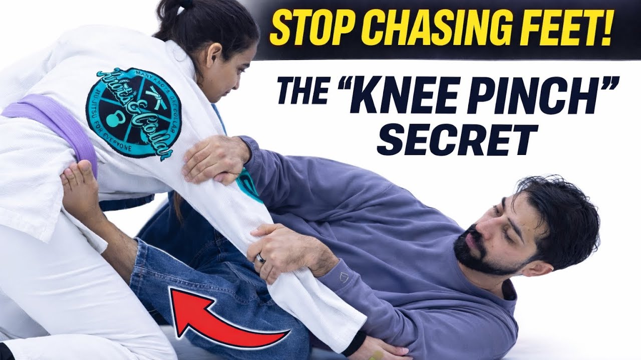 Stop Chasing Feet! The "Knee Pinch" Secret to Unstoppable Guard Retention
