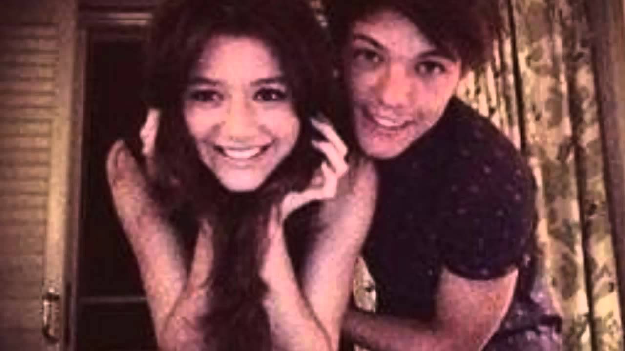 Louis Tomlinson and Eleanor Calder