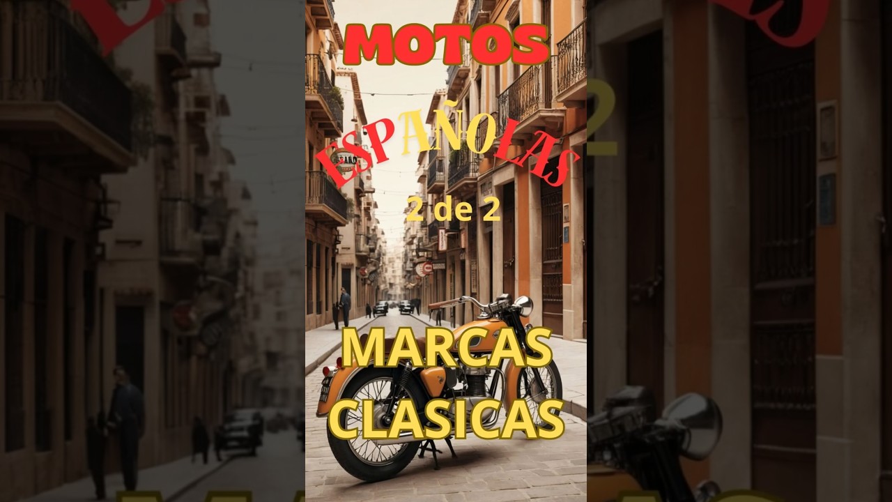 Motos Espa&ntilde;olas de los A&ntilde;os 50: Marcas Legendarias y Curiosidades 2/2 #motorcycle #moto #motor