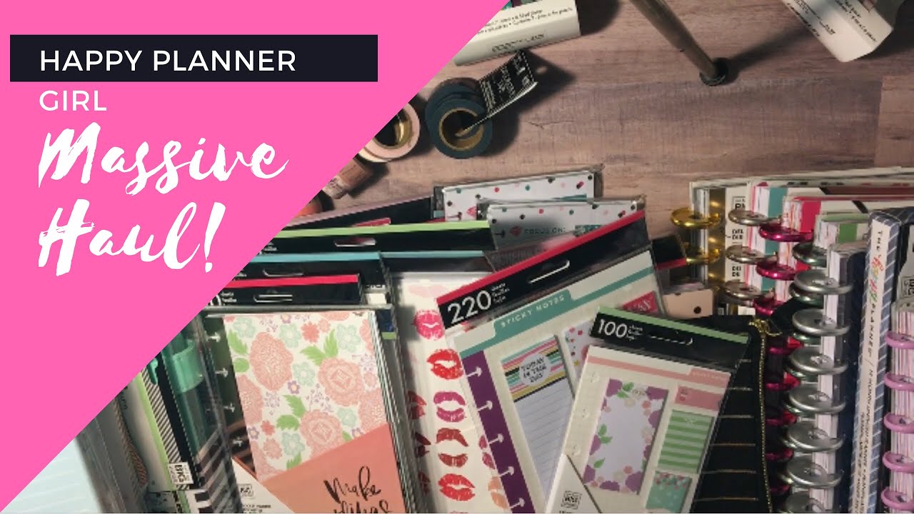 Enormous Happy Planner Girl Haul!
