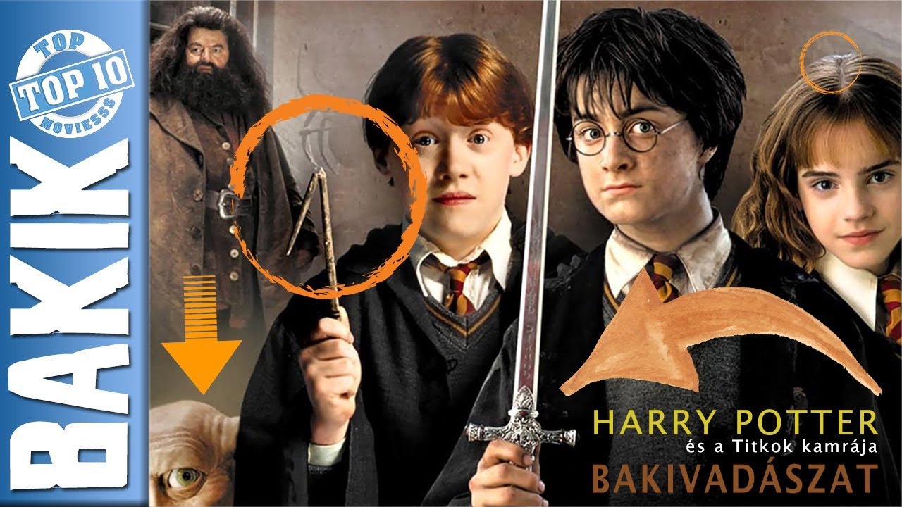 Harry Potter 2 - varázslatos BAKIK - a Titkok kamrája apró bakijai