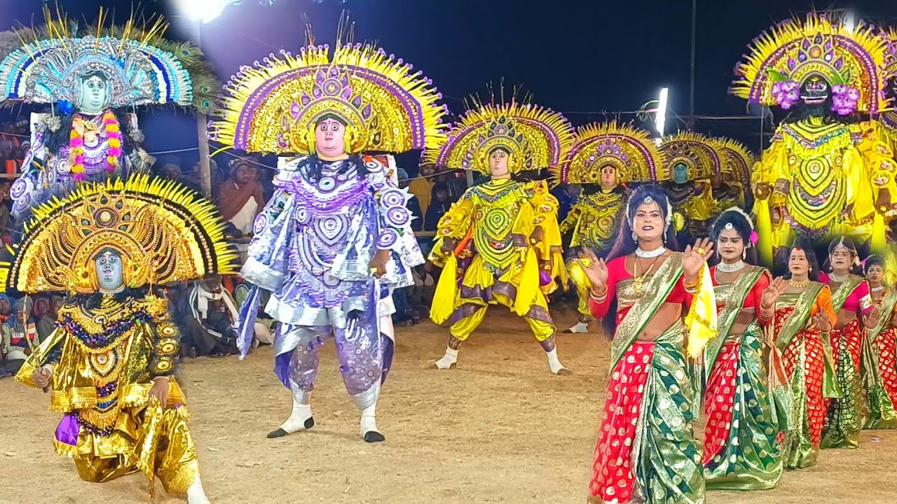 নতুন ড্রেস পোশাক মুখোশ এই আসরে প্রথম /Binadhar Kumar Natun dress Chhau Nach /Cho Nach /Star Purulia 