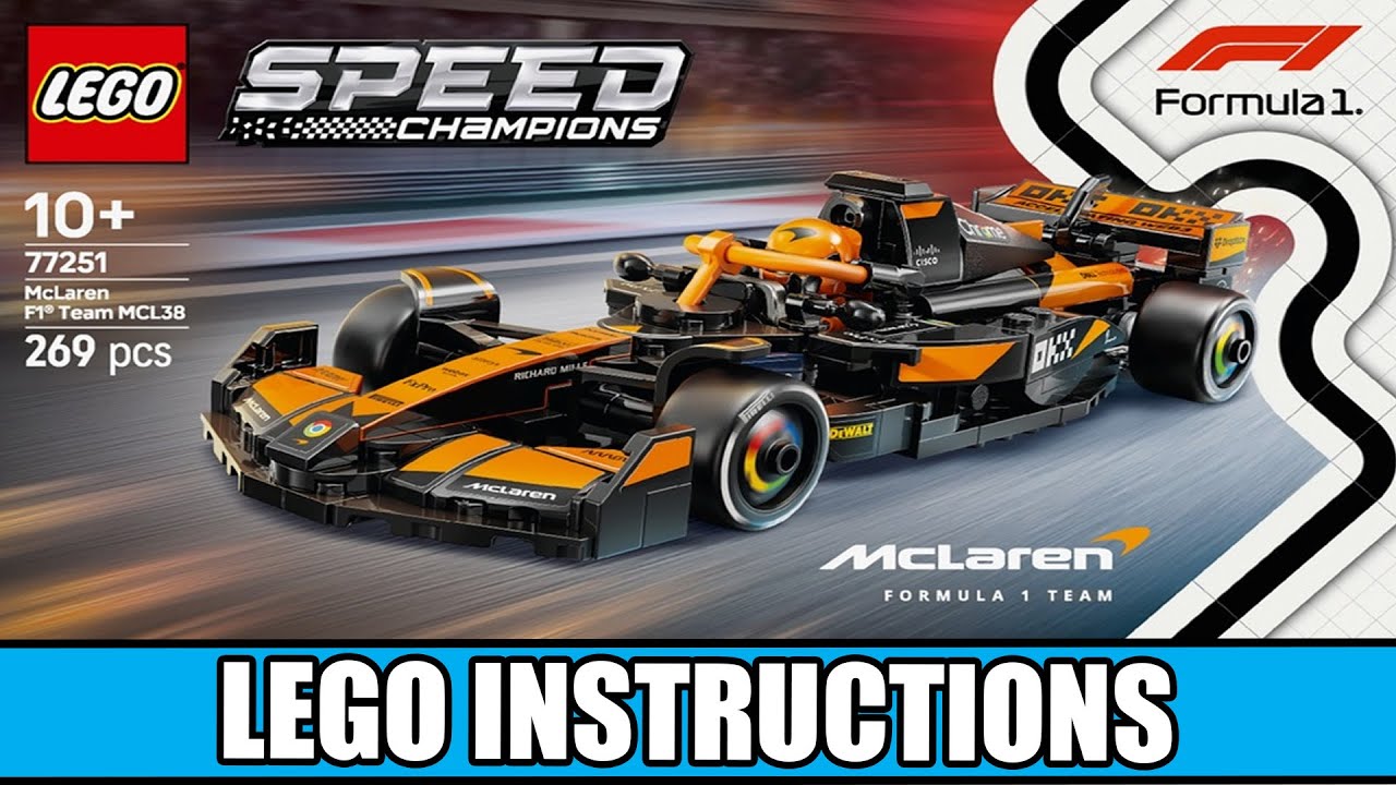 LEGO Instructions - Speed Champions - 77251 - McLaren F1 Team MCL38 - Formula 1