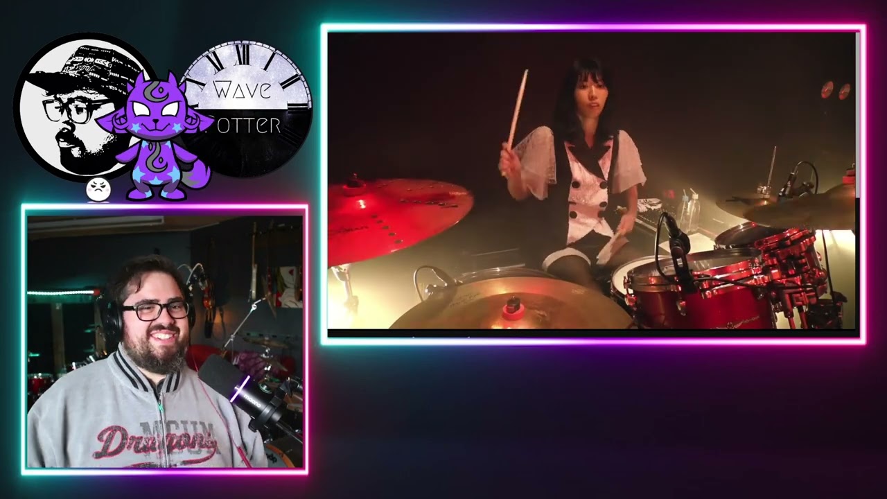 Drummer Reacts to Akane Drum Cam 'Warning!' BAND-MAID