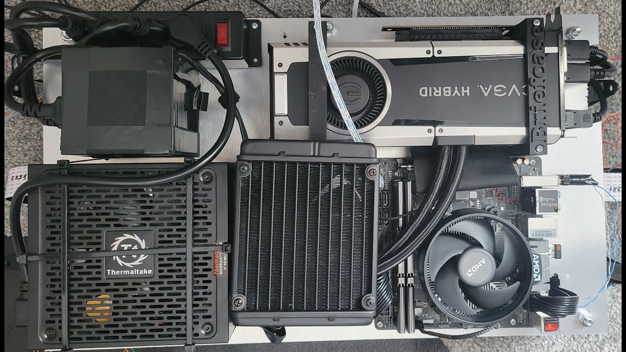 All in one Triple Monitor Briefcase PC