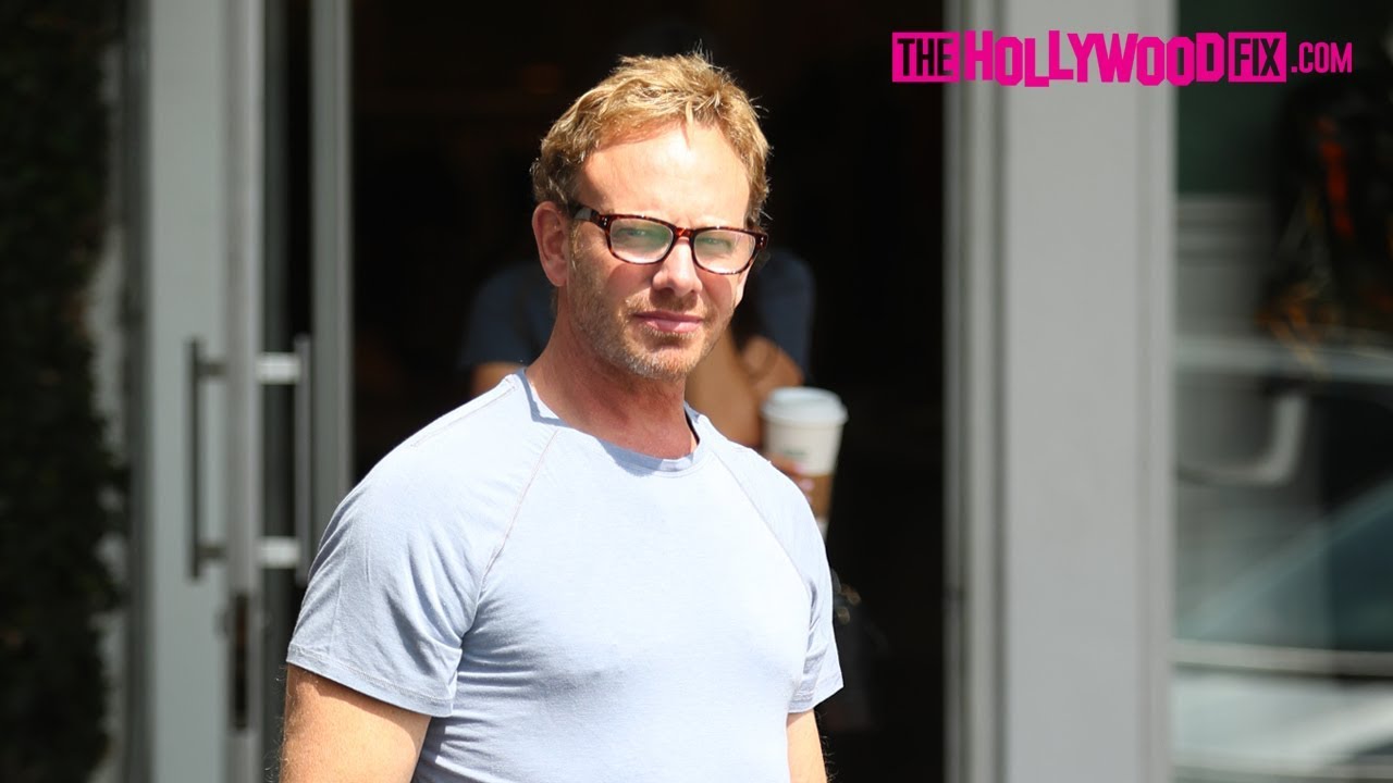 Ian Ziering From Beverly Hills 90210 Chows Down With Family For Lunch At Fred Segal 9.10.19