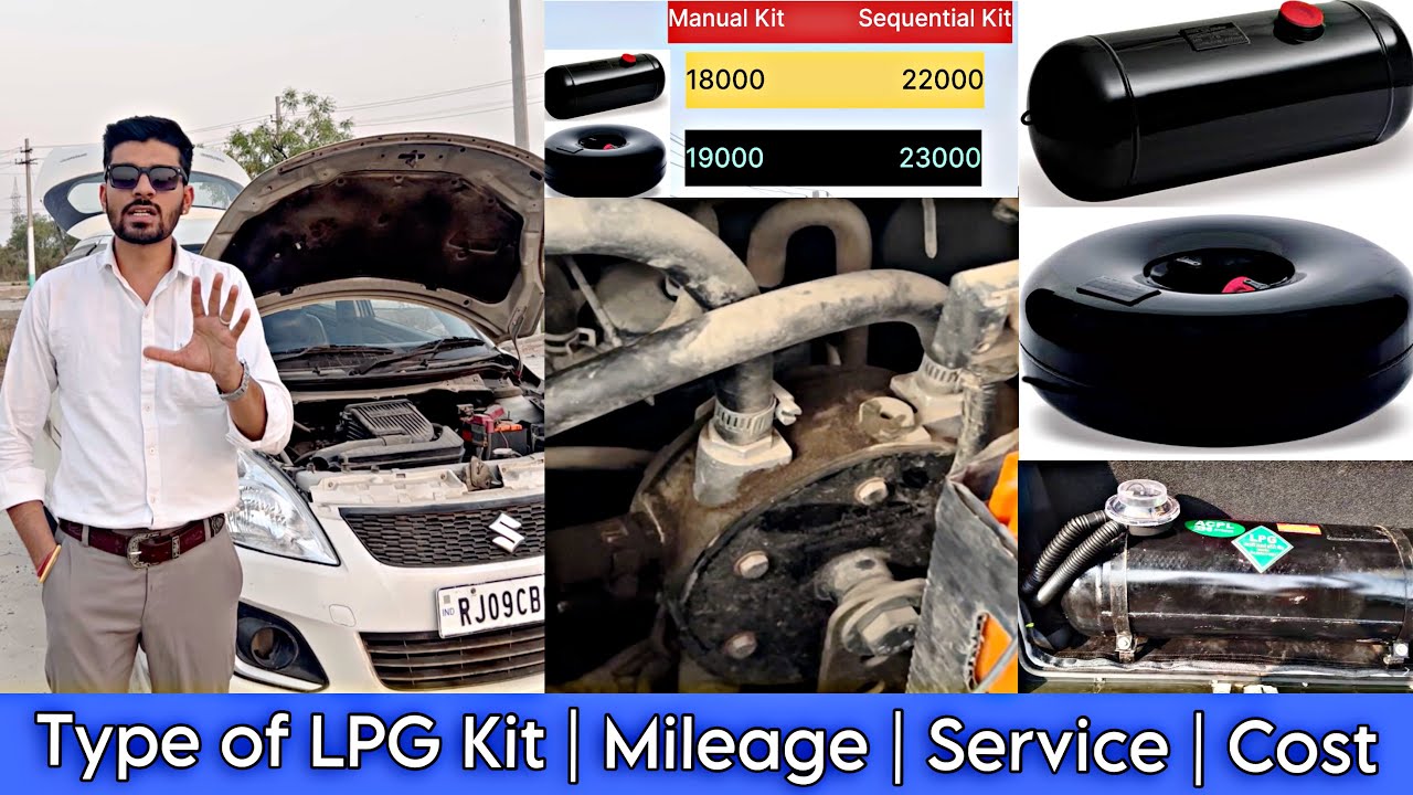 LPG Kit in Car Manual V/S Sequential Kit Price, Mileage, Service & Engine Safety | Full Guide 2025