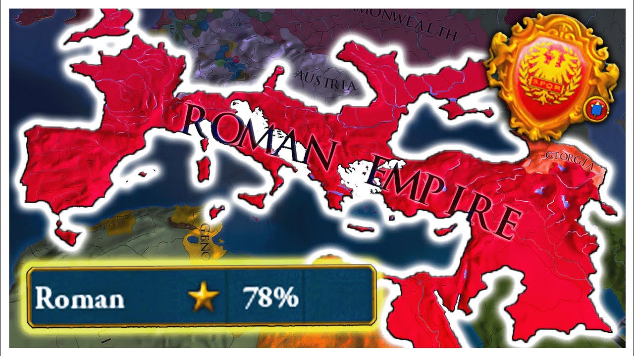 Creating A REAL Roman EMPIRE! Eu4 Byzantium