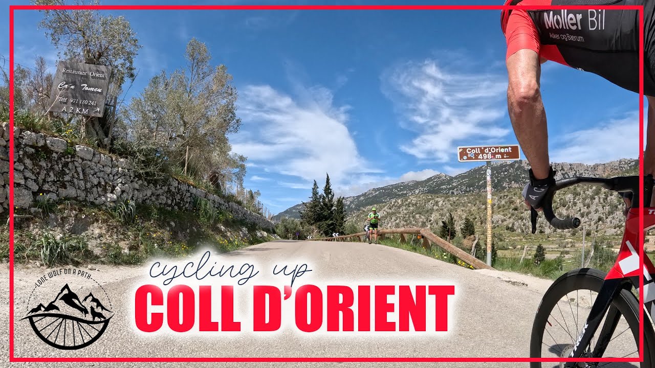 Cycling Coll d'Orient Mallorca - no talking, just music #cyclinglife #mallorca