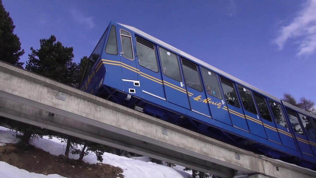200-SSB Standseilbahn Chantarella - Corviglia (CH)
