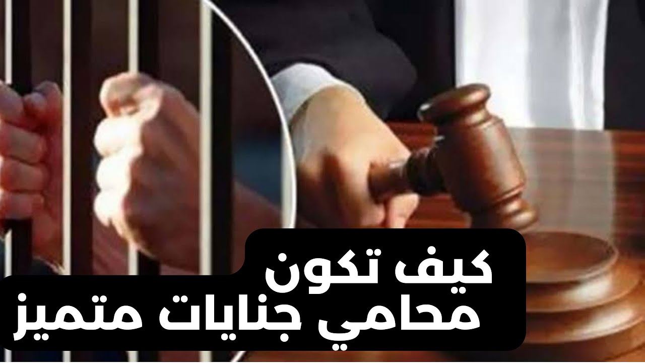 كيف تكون محامي جنايات مميز - الجزء الأول