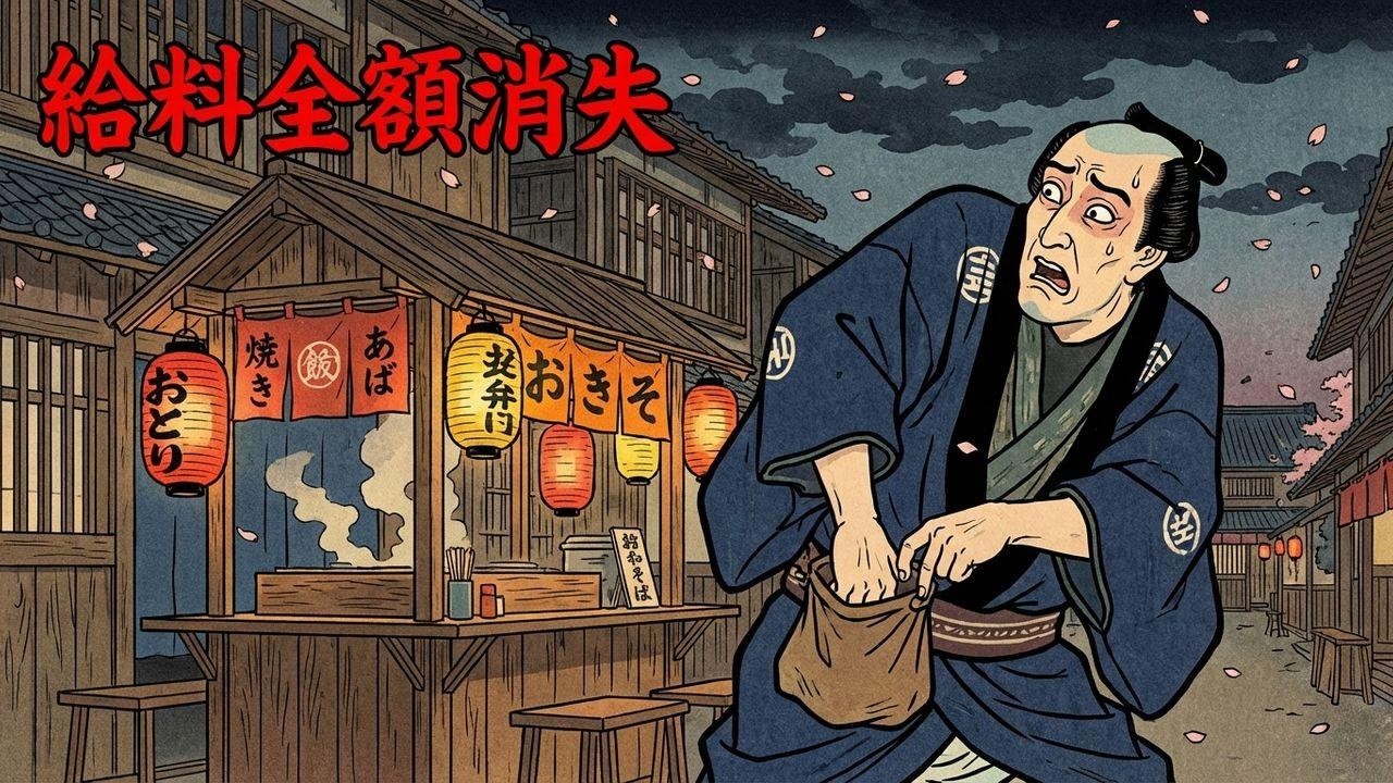 江戸職人の給料日！消えた銀1分と衝撃の使い道