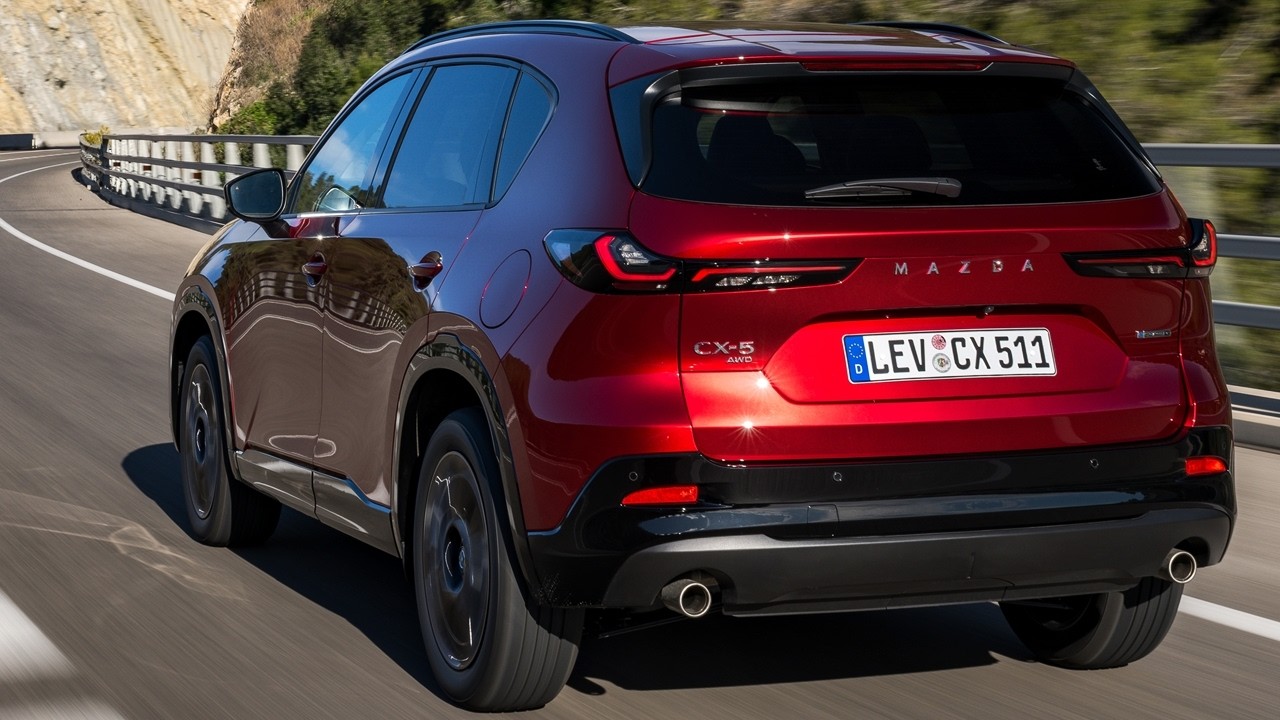 New 2026 Mazda CX-5 Homura e-Skyactiv G 141 AWD (Soul Red Crystal) - Best Compact Crossover SUV!