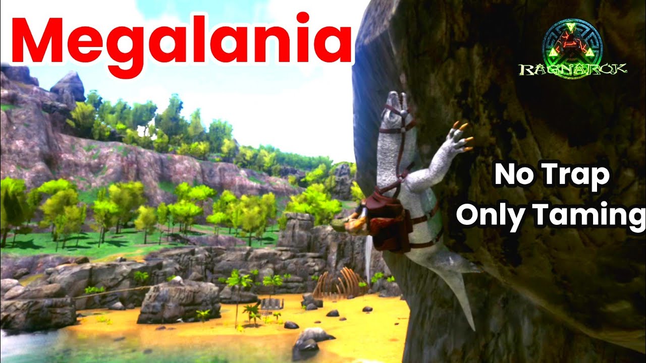 Megalania Fast Taming Guide In ARK Mobile Ragnarok |