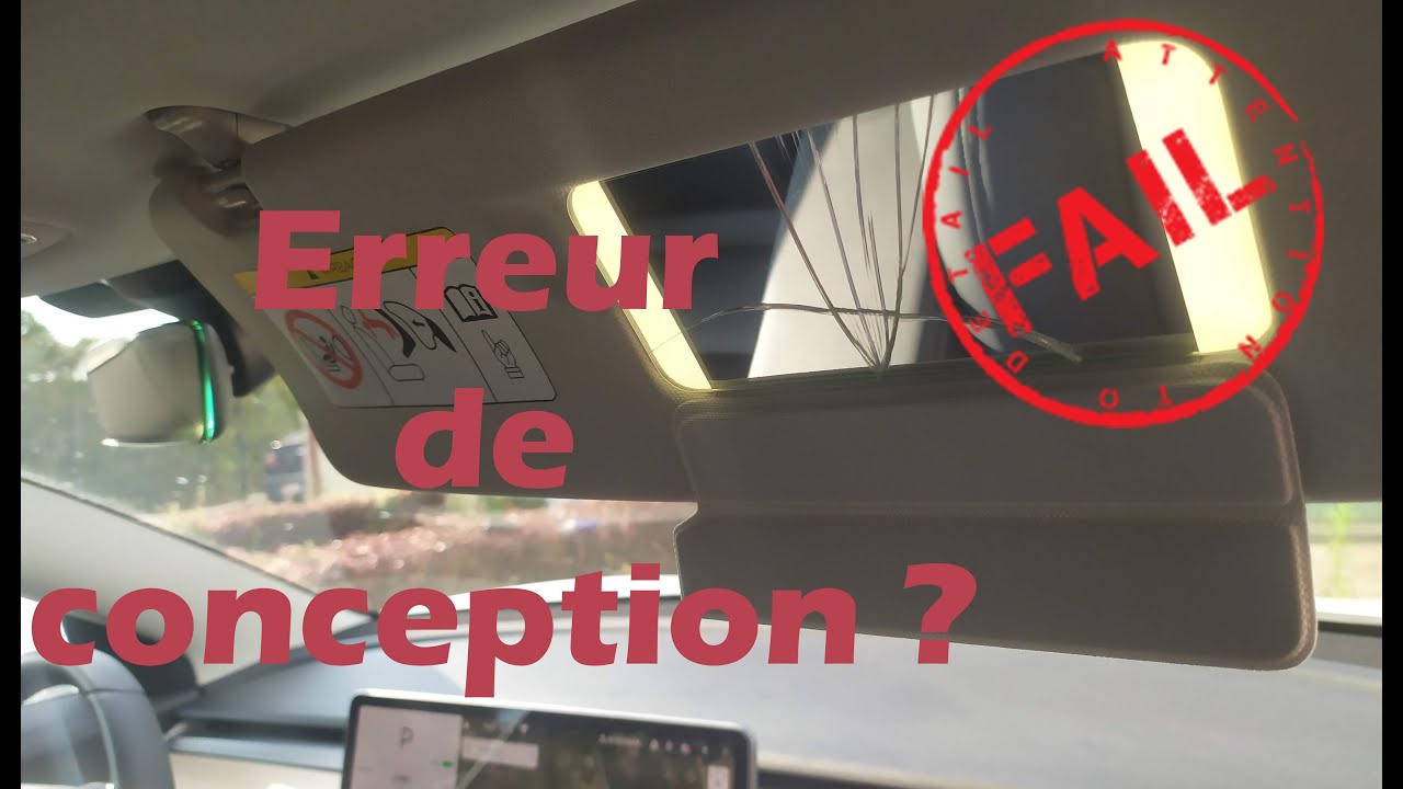 Erreur de conception ! Tesla Model 3