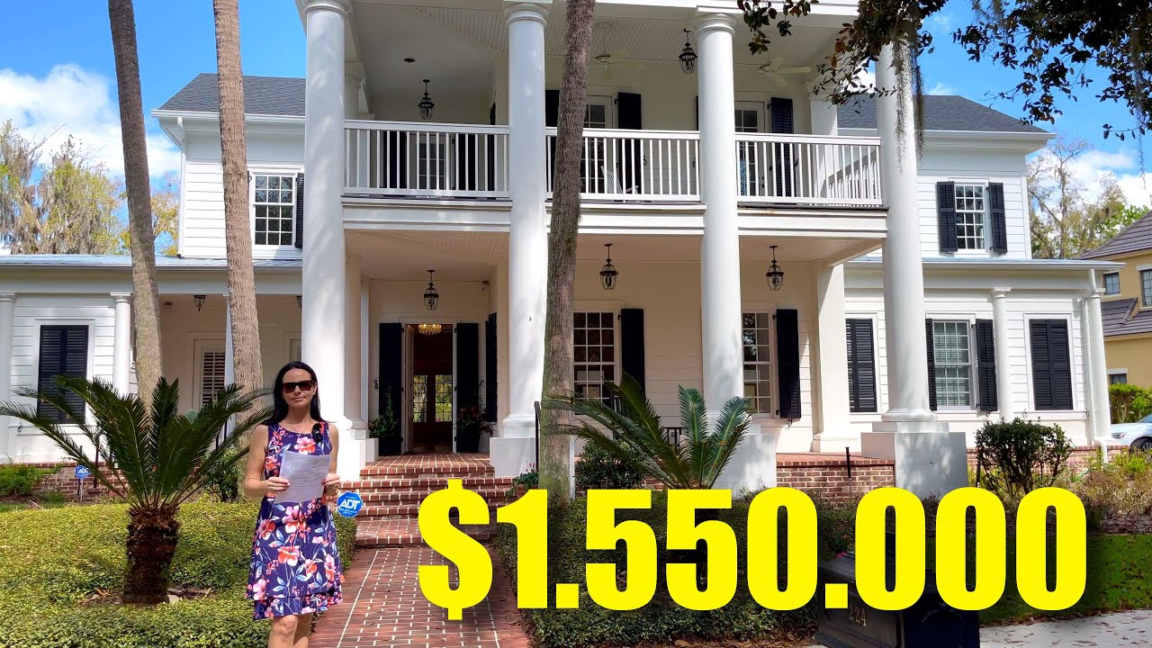 США. ОБЗОР ДОМА в богатом районе за $1.550.000 / Celebration Florida