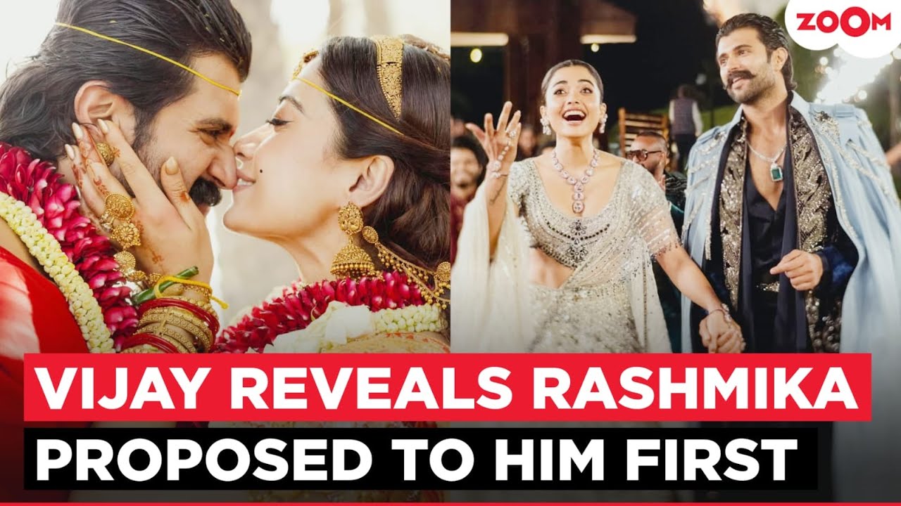Vijay Deverakonda REVEALS Rashmika Mandanna proposed to him first during fan meet in Hyderabad