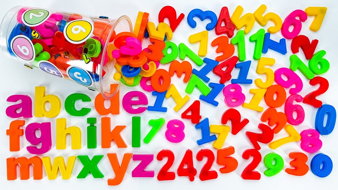 ABC e 123 até 30 ✏️ Vídeo Educativo para Crianças