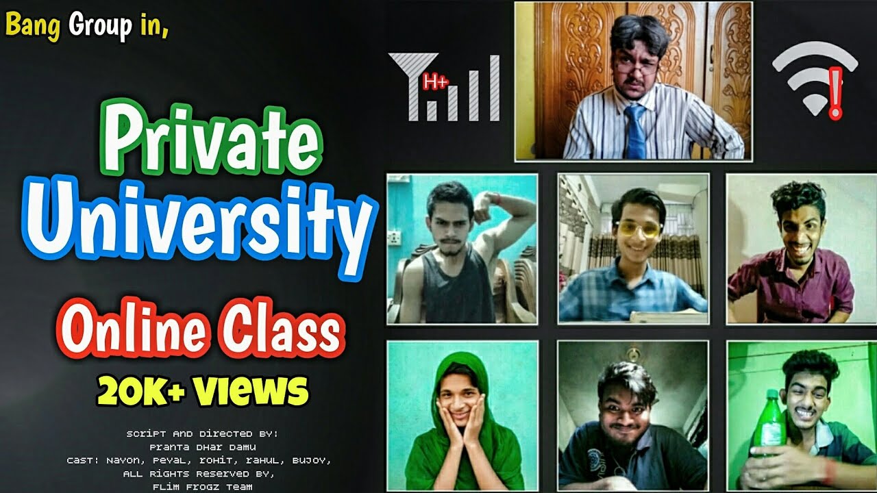 Online Class Gone Wrong | Private University | Bangladesh | Online Exam 3 | Flim Frogz