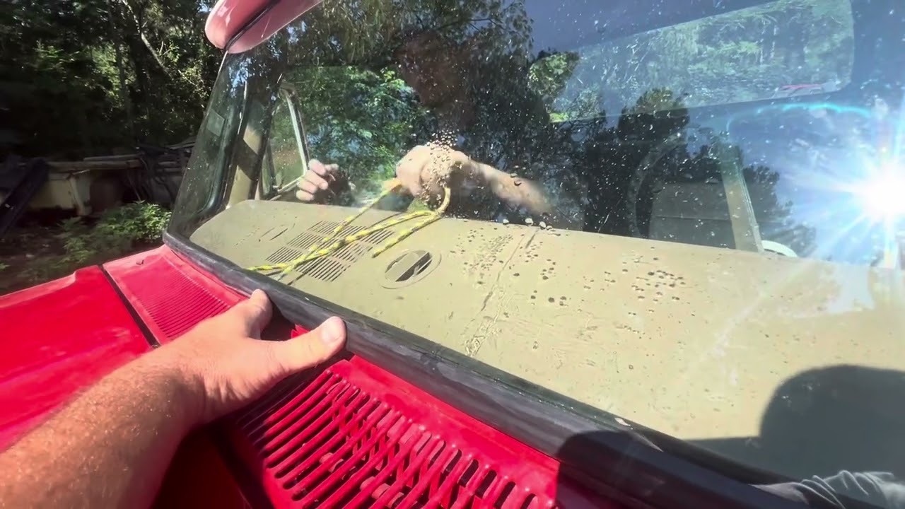 1965 C10 WINDSHIELD REPLACEMENT! #c10 #redbanksclassics #c30 #chevy #1965 #howto #diy #help #summer