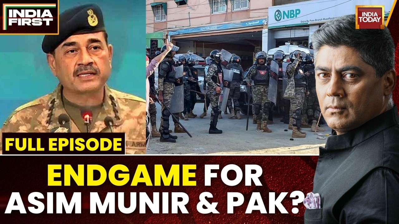 India First With Gaurav Sawant: Massive PoJK Protests Expose Asim Munir's Pakistan Army Crackdown