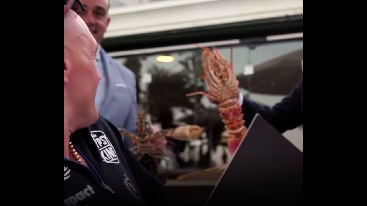 Tyson Fury saves two lobsters from being killed 🦞