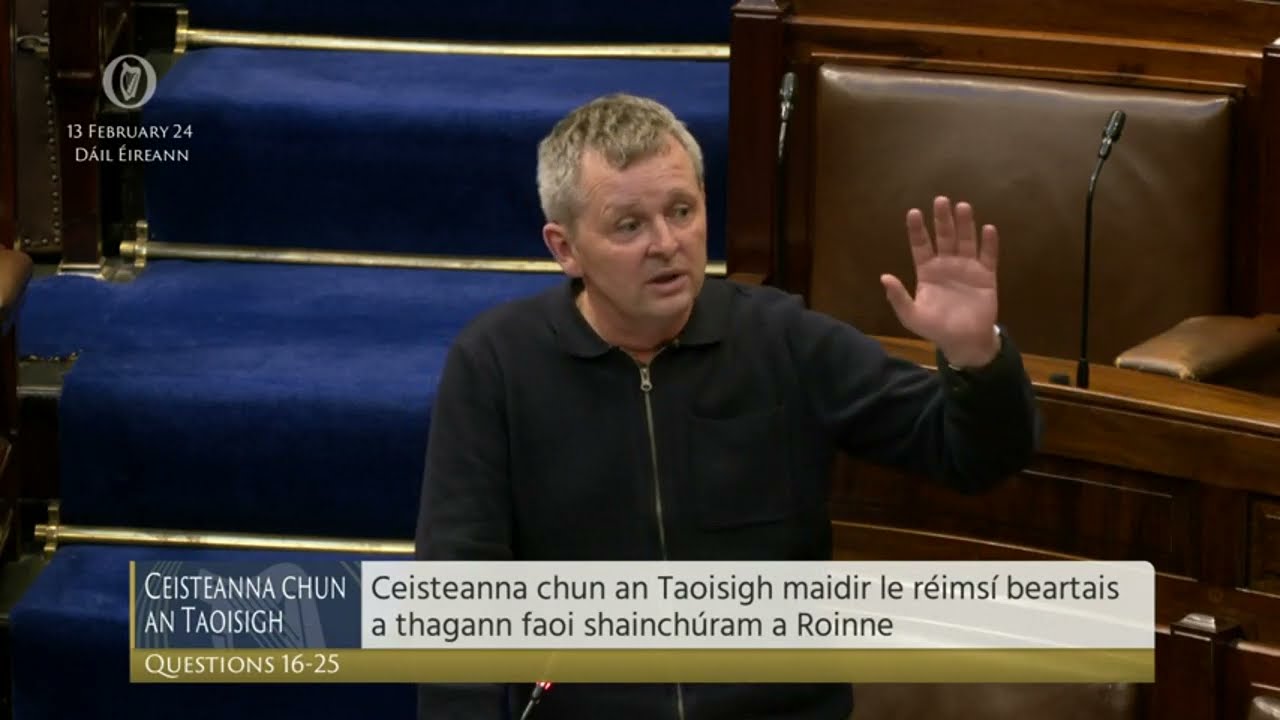 Deputy Richard Boyd Barrett-  speech from 13 Feb