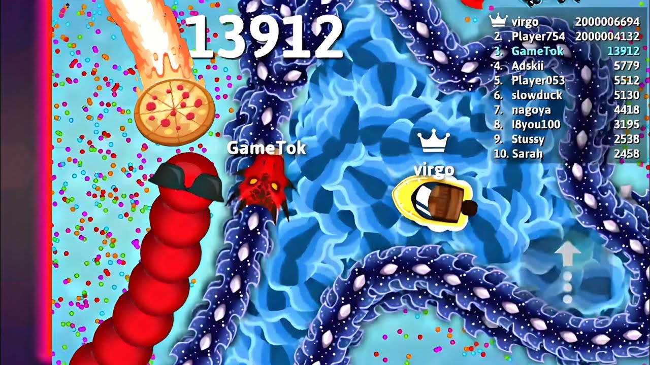 Snake.Io 🐍 Endless Void Vs S.S Floaty Epic SnakeIo Gameplay