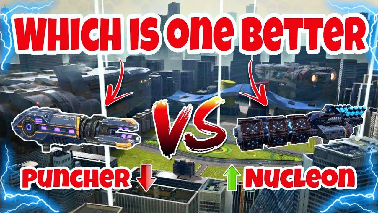 [WR]🔥 [Nerf]Puncher VS [Buff]Nucleon Weapon Comparison |War Robots|