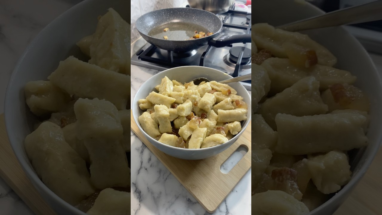 🥔 Ukrainian Potato Dumplings &ndash; Grandma&rsquo;s Easy Recipe!🔥 #potatodumplings #comfortfood