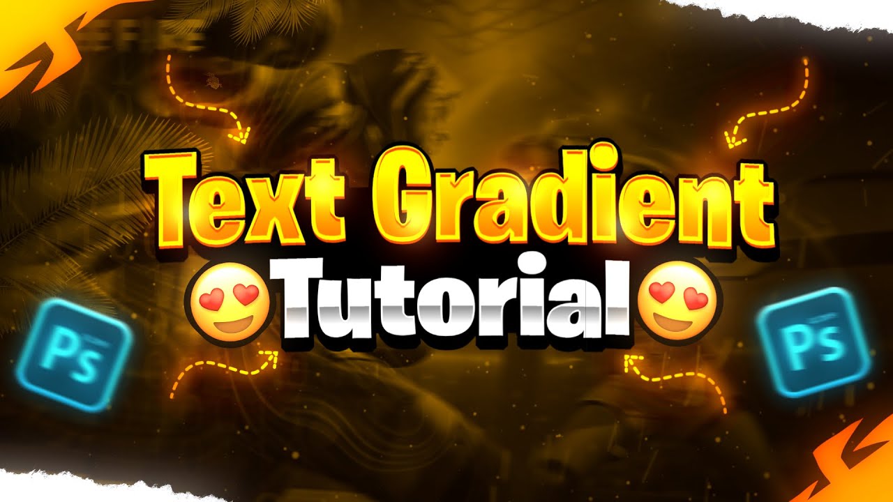 How to make text gradient in PSCC || Make Amazing Text Gradient On - Android 🔥