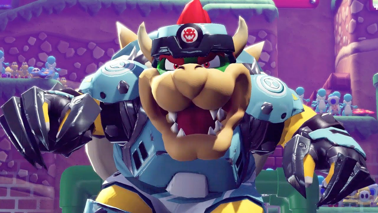 Mario Strikers: Battle League -  Peach Yoshi Donkey Kong  Gear Turbo Muscle Cup Victory