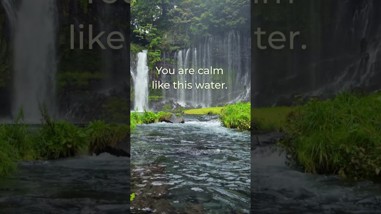 Breathe with the Waterfall – 60s Calm Break