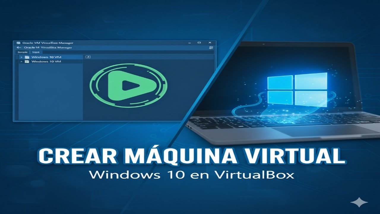 COMO CREAR UNA MAQUINA VIRTUAL DE WINDOWS 10 EN VIRTUALBOX PASO A PASO