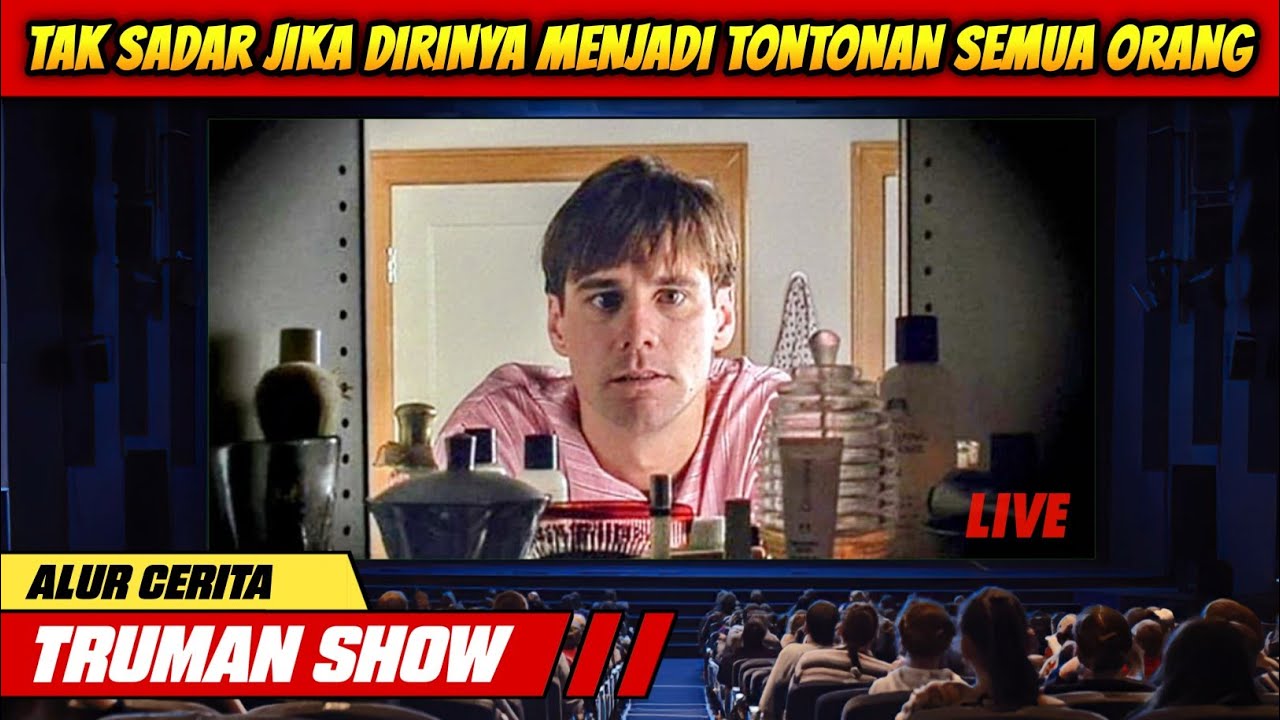 SEJAK KECIL SAMPAI DEWASA HIDUP DI DALAM KANDANG RAKSASA | Alur Cerita Film Truman Show (1998)