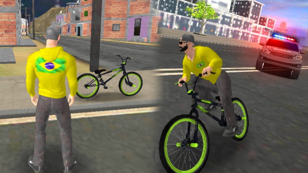 FUGA DA POLÍCIA DE SKATE E DE BIKE😂Brasil Tuning, bugs engracados no Brasil Tuning, simulador brasil