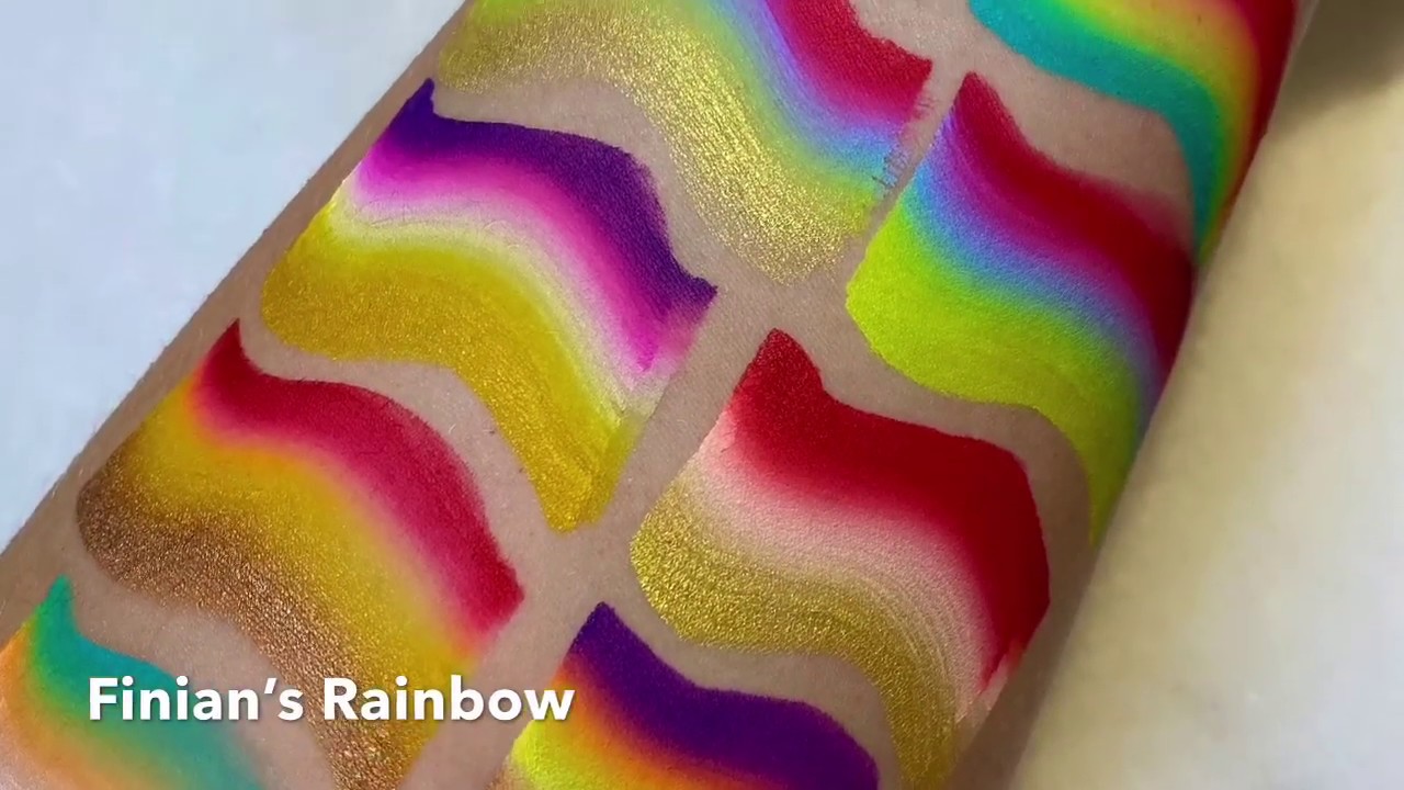 One Stroke Face Painting Palette | Sally Ann Lynch | Finian&rsquo;s Rainbow