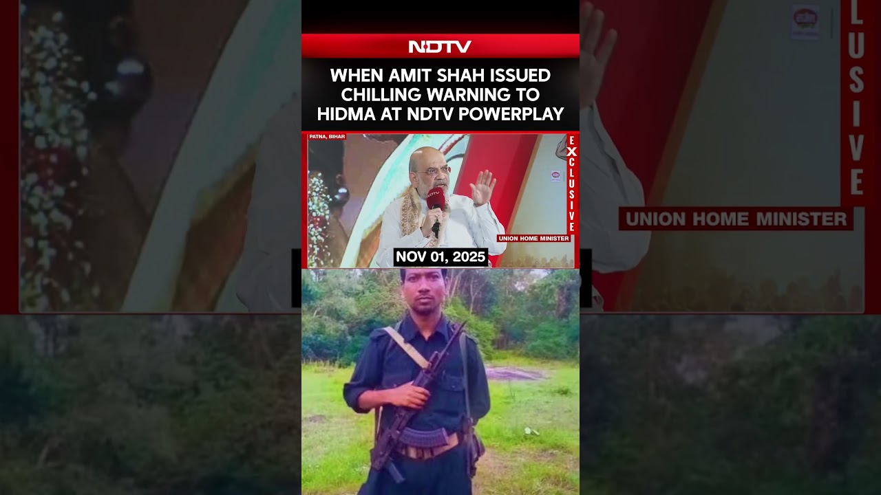 Hidma Killed | When Amit Shah Sent a Tough Message to Maoist Leader Hidma at NDTV Powerplay