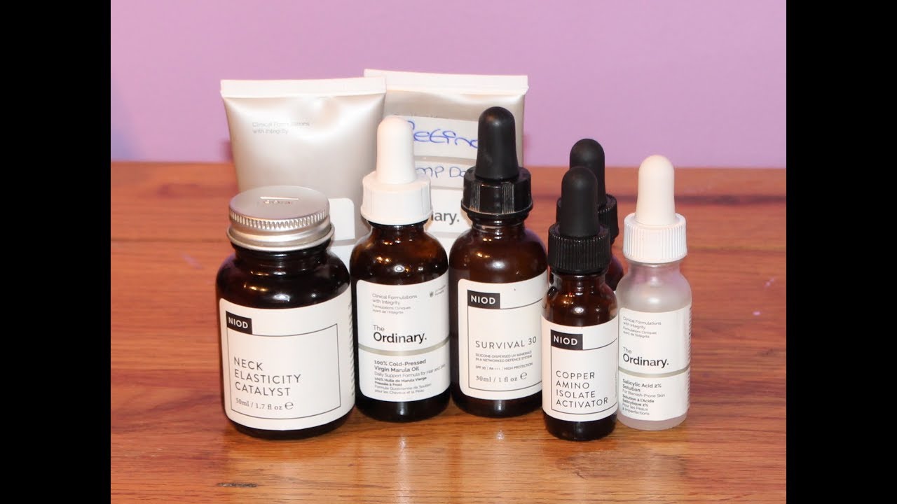 Deciem Empties & Fails - NIOD, Hylamide, The Ordinary Skincare
