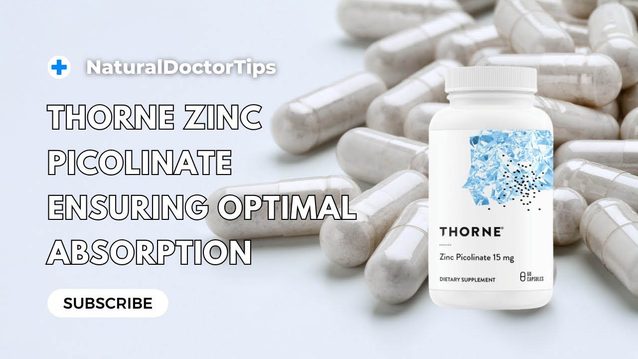 Thorne Zinc Picolinate Ensuring Optimal Absorption