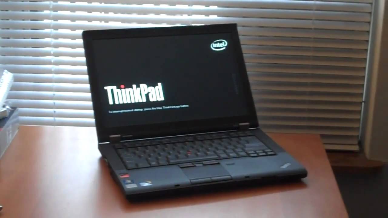 ThinkPad T410 unboxing