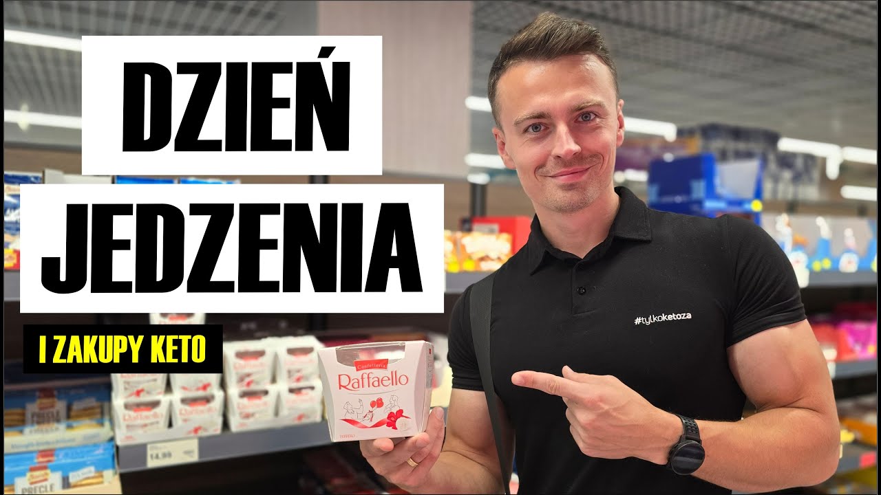 Mój cały dzień jedzenia na diecie keto i zakupy! *full day of eating, 2 posiłki w moim menu*