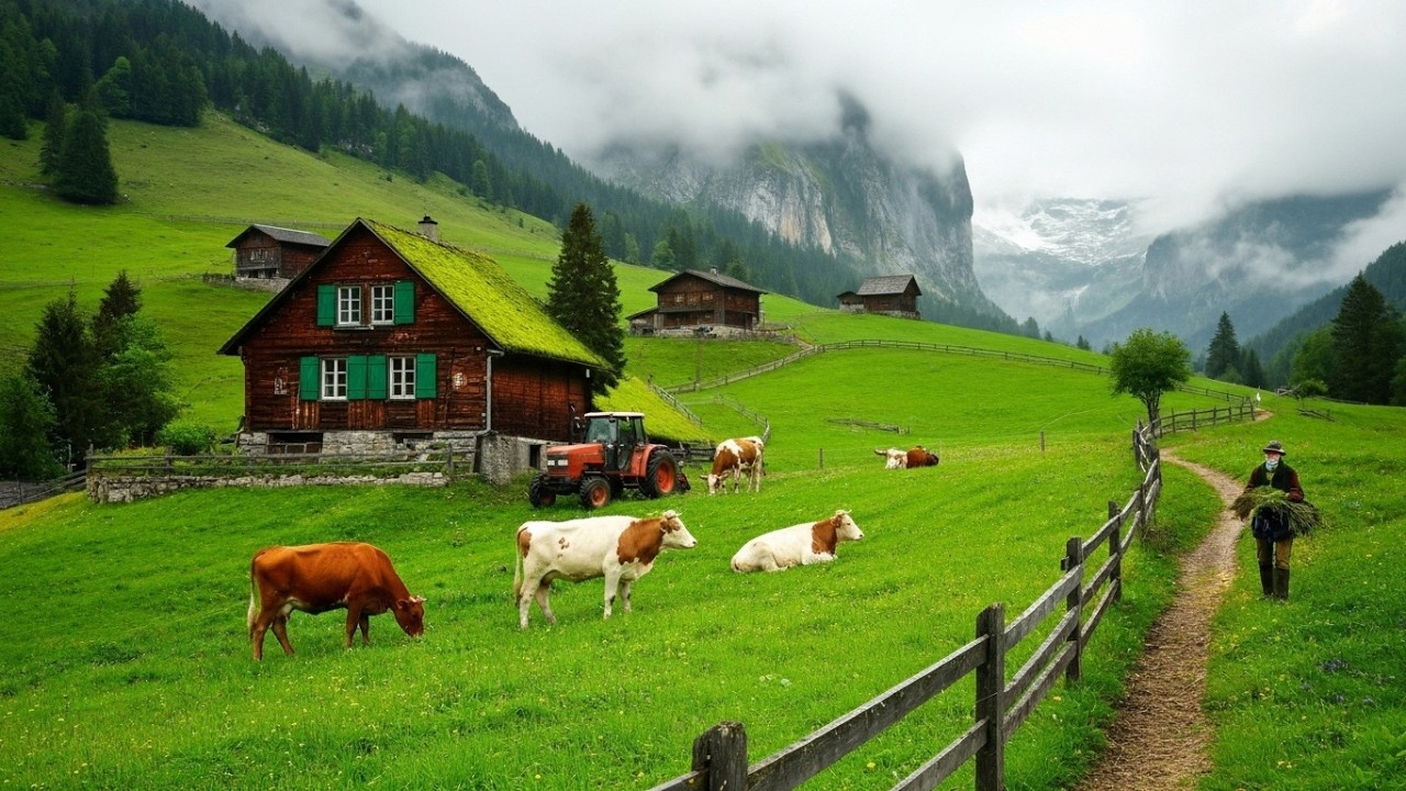 FAIRYTALE VILLAGES HIDDEN IN SWISS ALPS