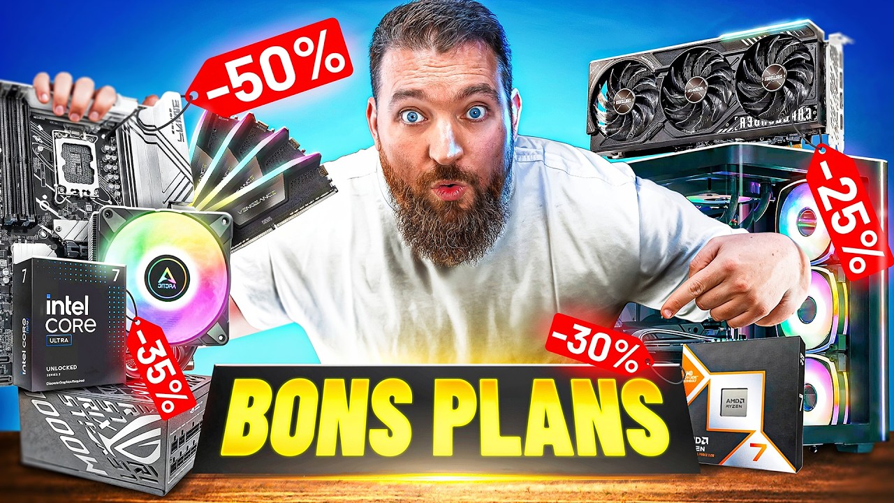 DDR5, Ecrans OLED et SSD Pas Chers ! - BONS PLANS SETUP & PC GAMER